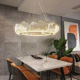 Delicate Petals Gold LED Pendant Light - Clowas